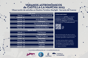 VERANOS ASTRONÓMICOS DE CASTILLA LA MANCHA 2023. LAS MAJADAS