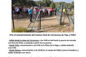 MARCHA CARRACOSA, OVILA, TRILLO