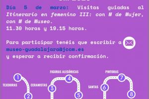 ITINERARIO EN FEMENINO DEL MUSEO DE GUADALAJARA